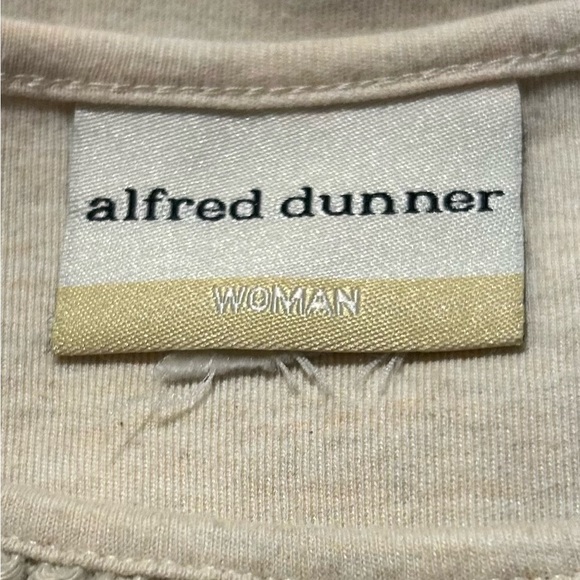 ALFRED DUNNER Women's Missy Ec Embroidery Top Shirt 3/4 Sleeves Plus Size - Picture 8 of 8